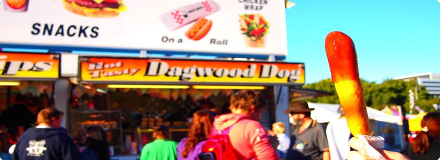 Food Venues with Dagwood Dogs